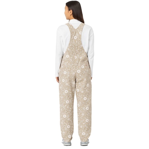 Dickies medium Ellis Floral Bib Overall - Women's - Picture 4 of 5